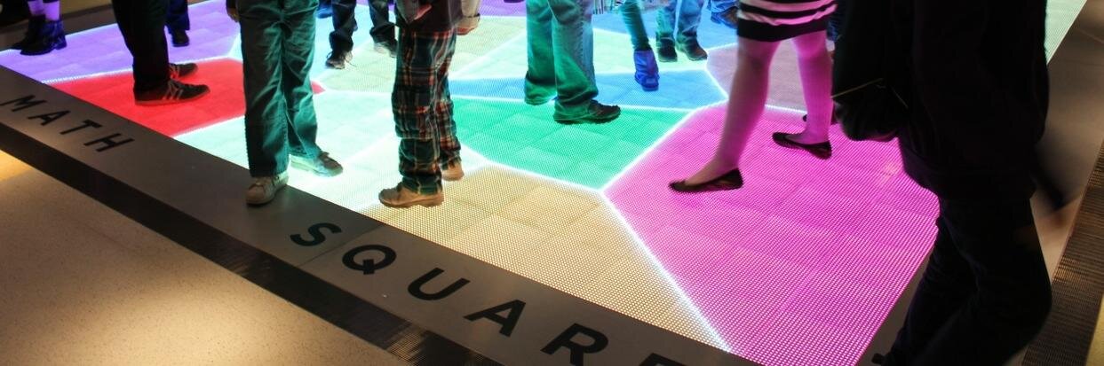 National Museum of Mathematics banner