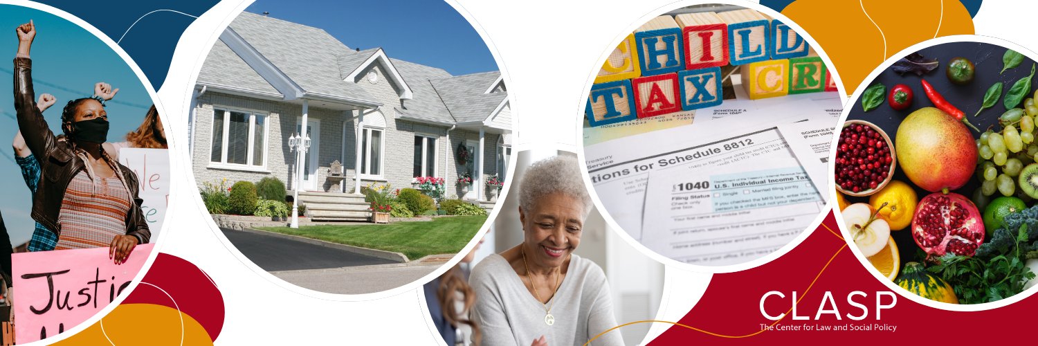 CLASP Public Benefits Justice banner