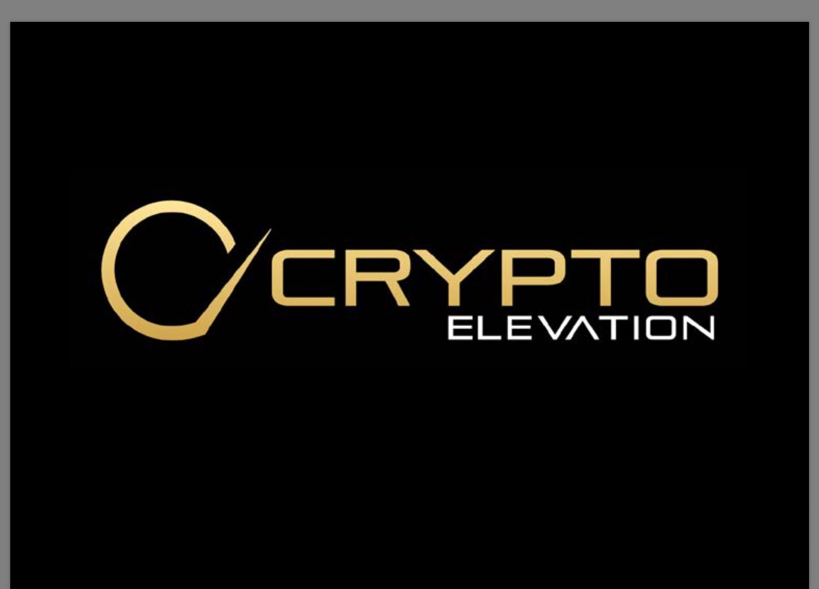 Crypto Elevation banner
