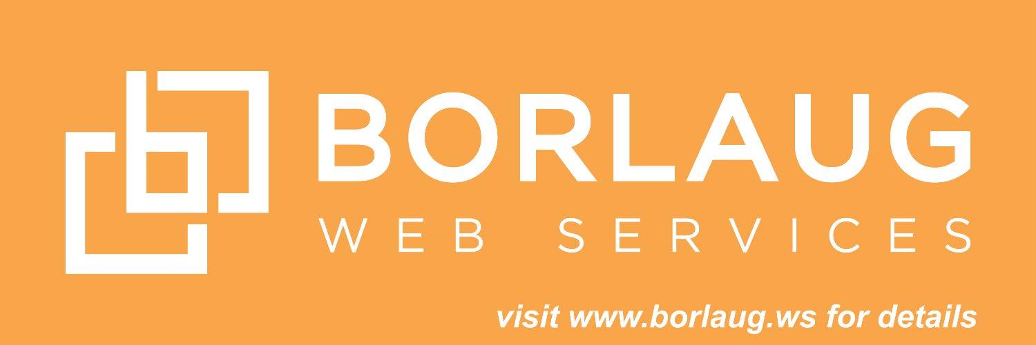 Borlaug Web Services banner