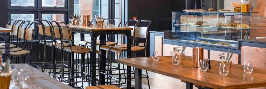 B Block Café banner