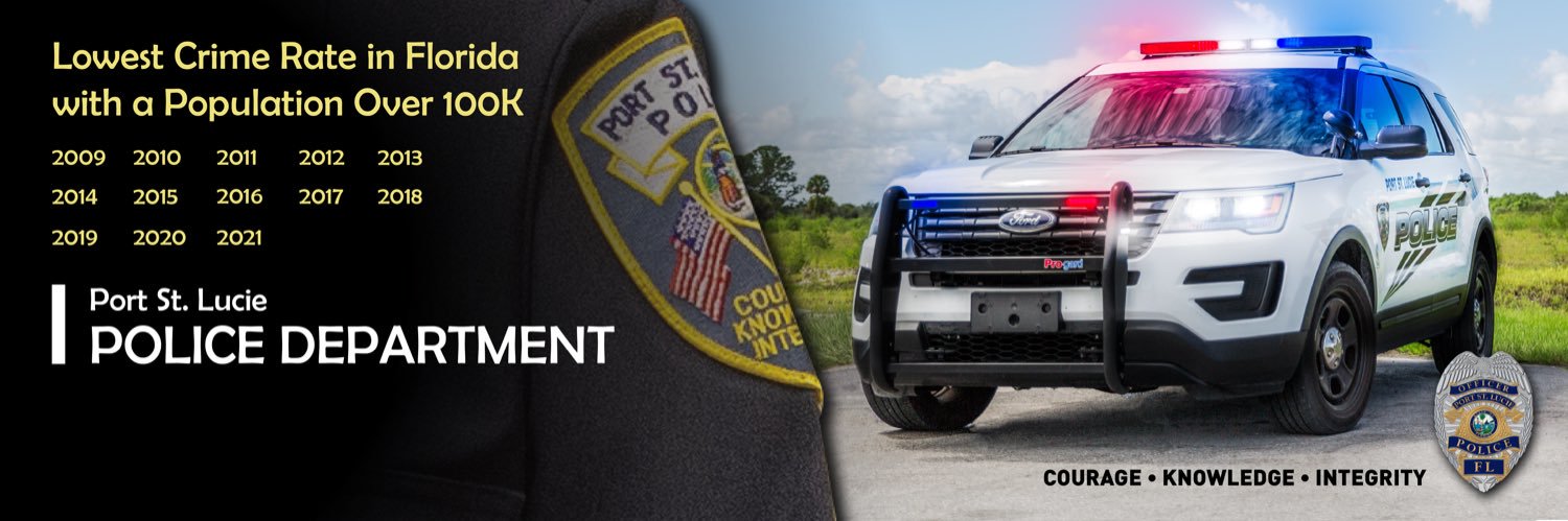 Port St. Lucie PD banner