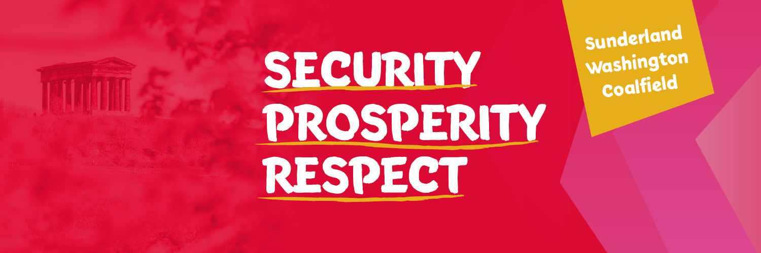 Sunderland Labour banner