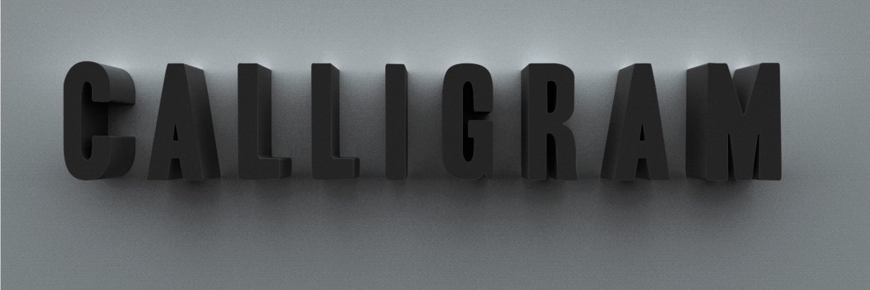 Calligram Magazine banner