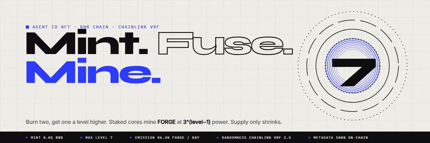 AgentForgeBSC's profile banner image