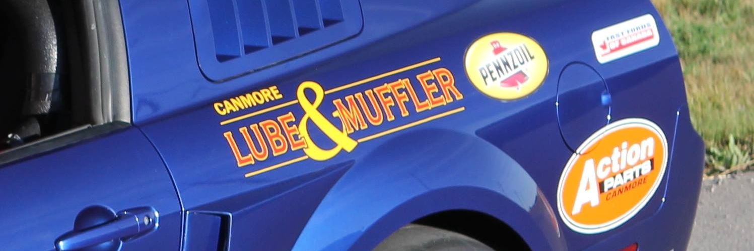 Canmore Lube&Muffler banner