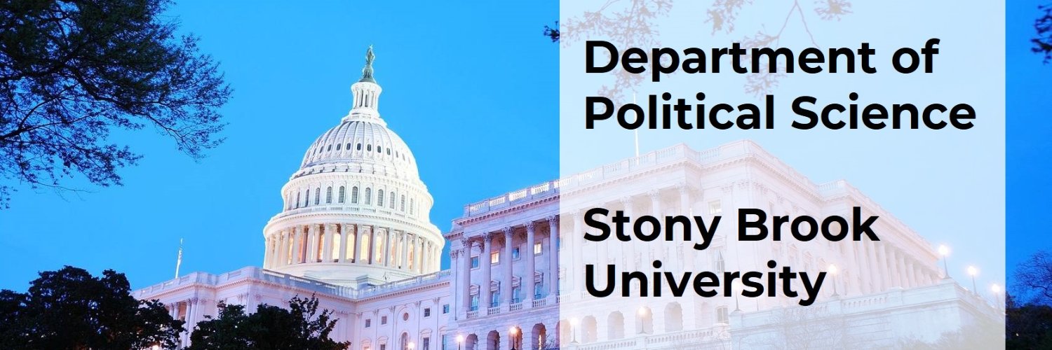 Department of Political Science @ SBU Profile Banner