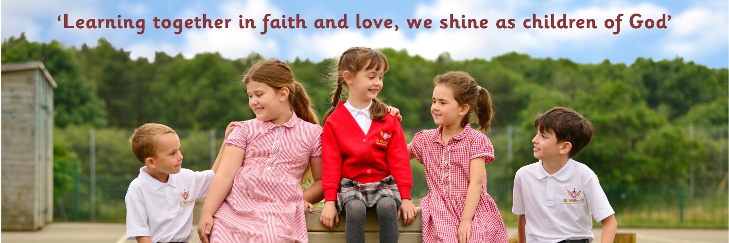St. Michael's Catholic Primary School banner