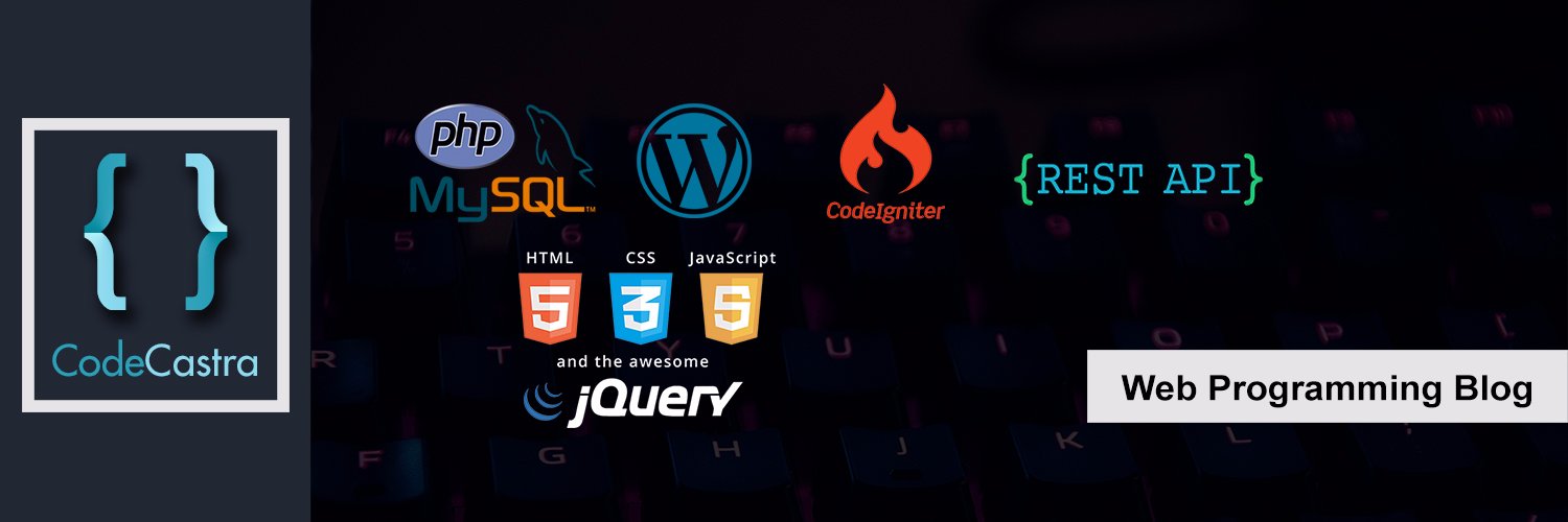 CodeCastra's profile banner image