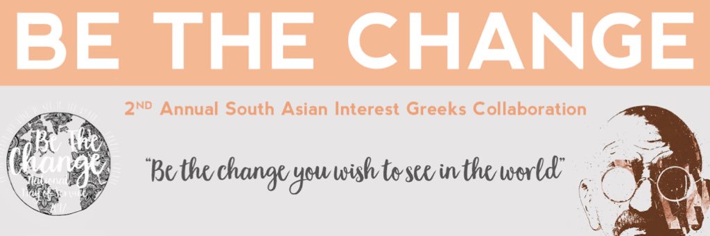 Be The Change Day banner