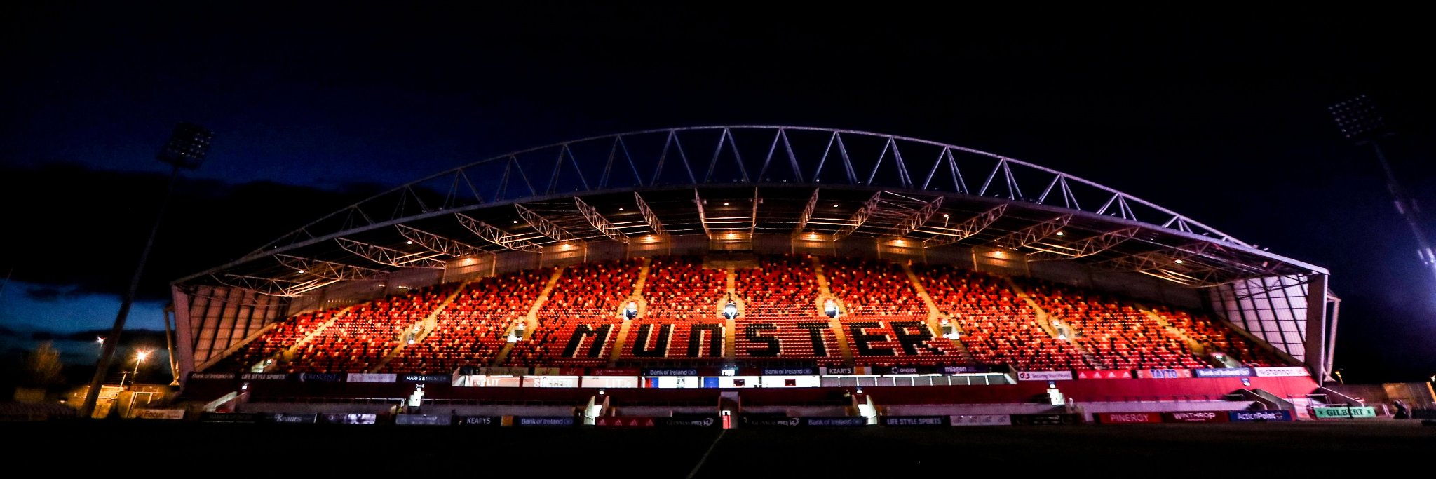 Thomond Park Stadium banner