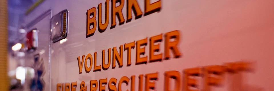 Burke Volunteer Fire and Rescue Department (BVFRD) banner