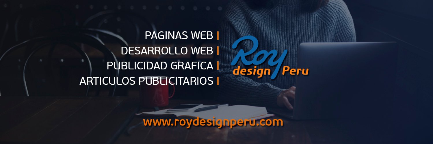 RoyDesignPeru's profile banner image