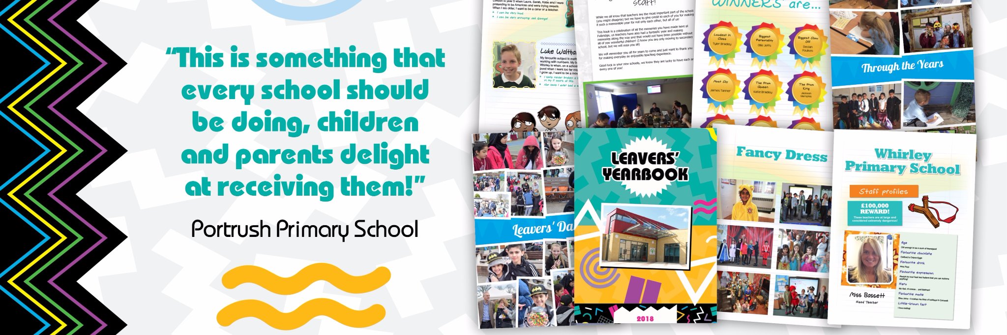 Leavers' Books banner