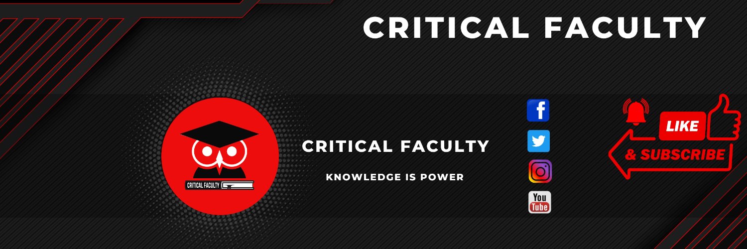 Critical Faculty banner