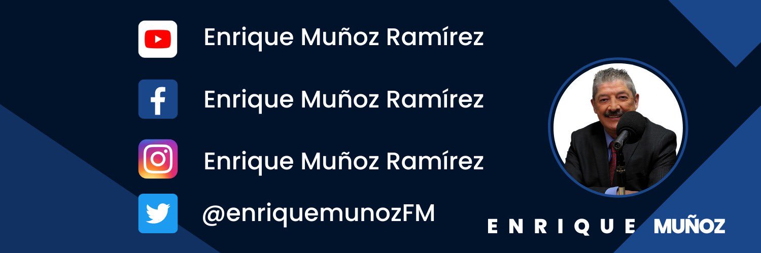Enrique Muñoz's banner
