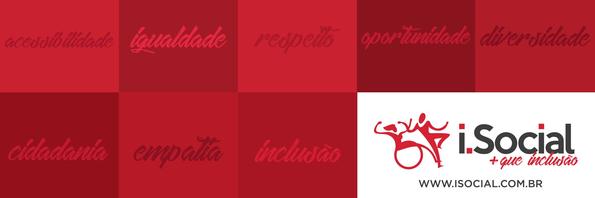 i.Social - inclusão de pessoas com deficiência banner