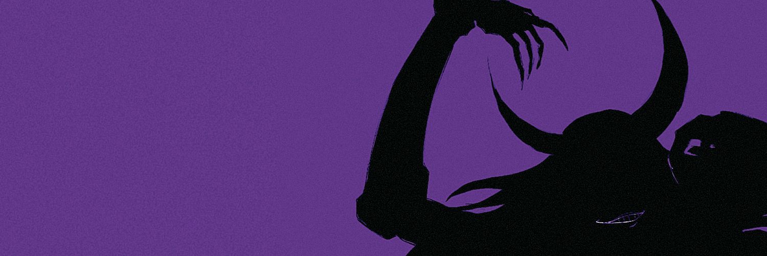 purple hoe's banner