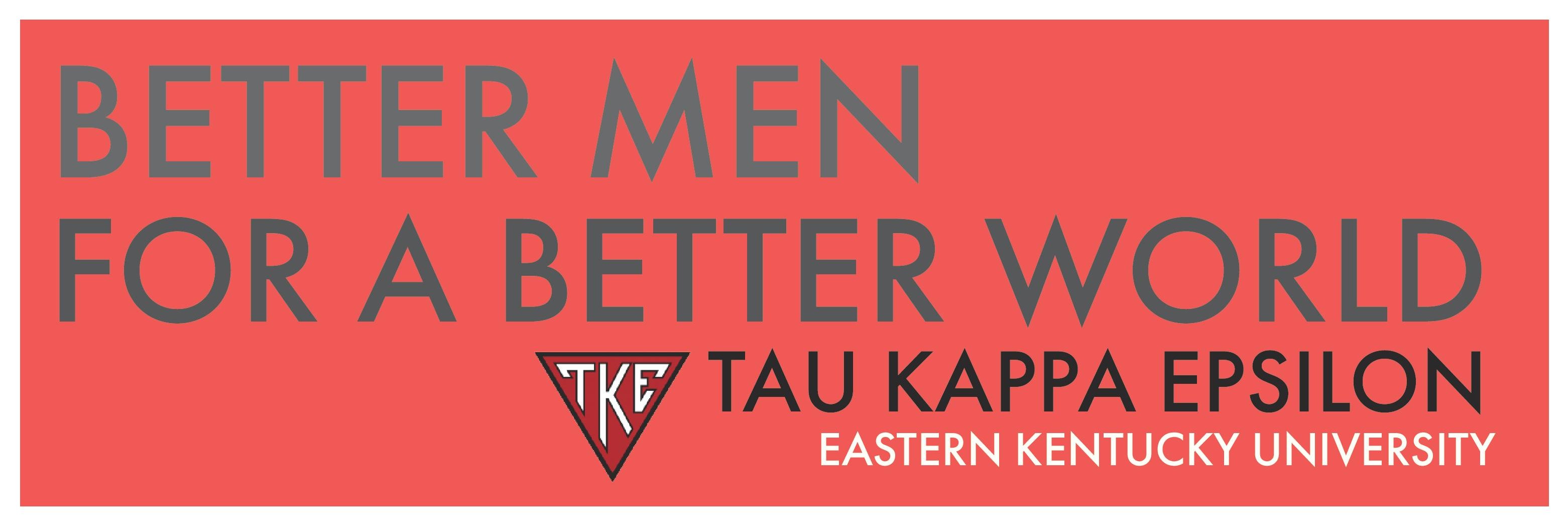 Tau Kappa Epsilon ΜΒ banner