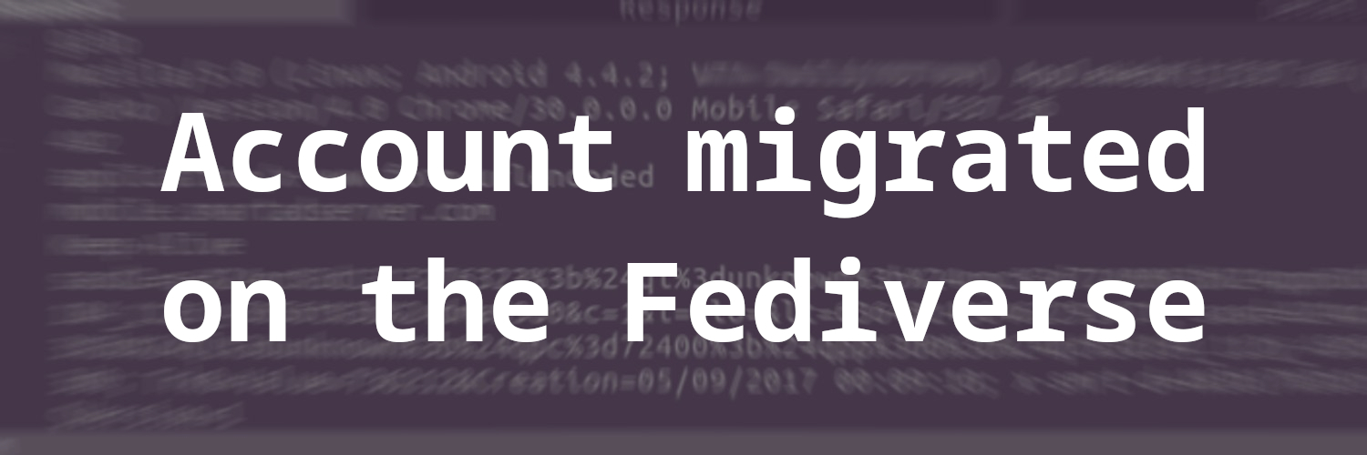 Exodus Privacy banner