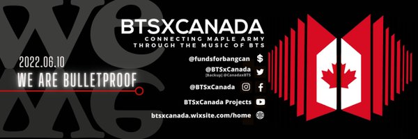 BTS CANADA PROJECTS⁷ (Hiatus) Profile Banner
