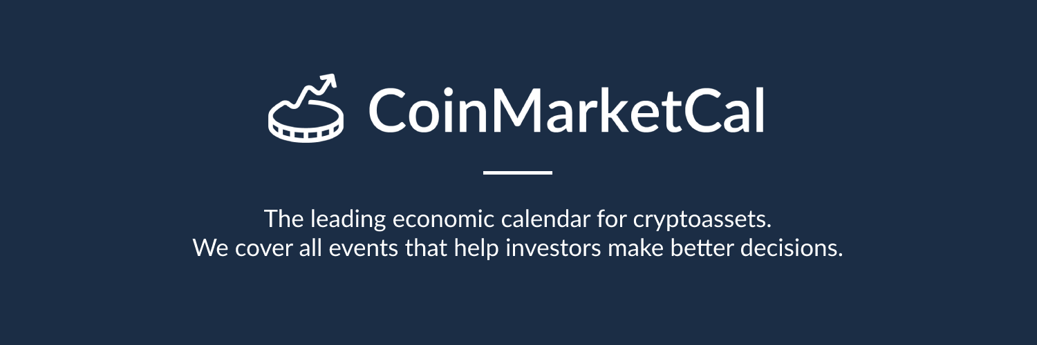 CoinMarketCal's banner