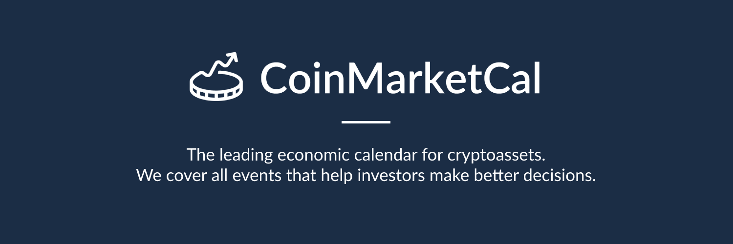CoinMarketCal Profile Banner