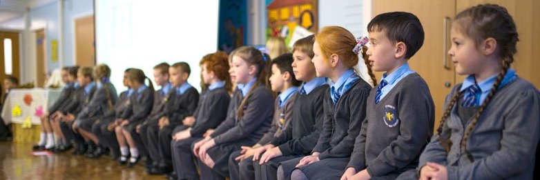 St Basil's Catholic Primary School banner