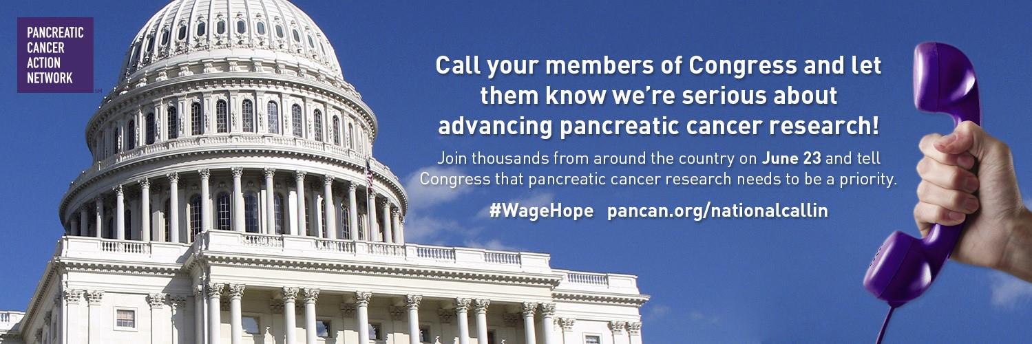 PanCAN Advocacy banner