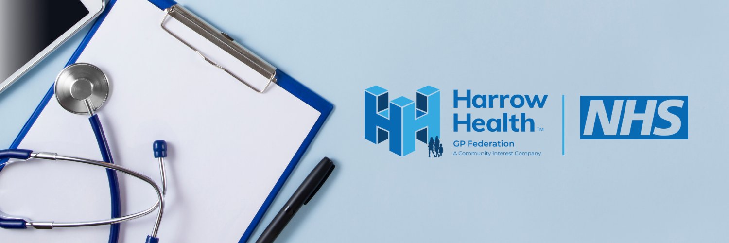 Harrow Health CIC banner