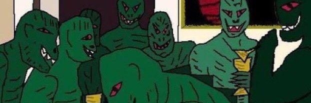 Reptilian Overlord banner