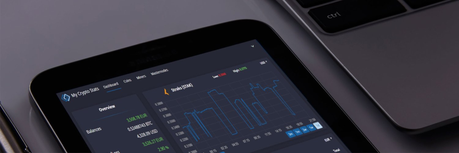 My Crypto Stats banner