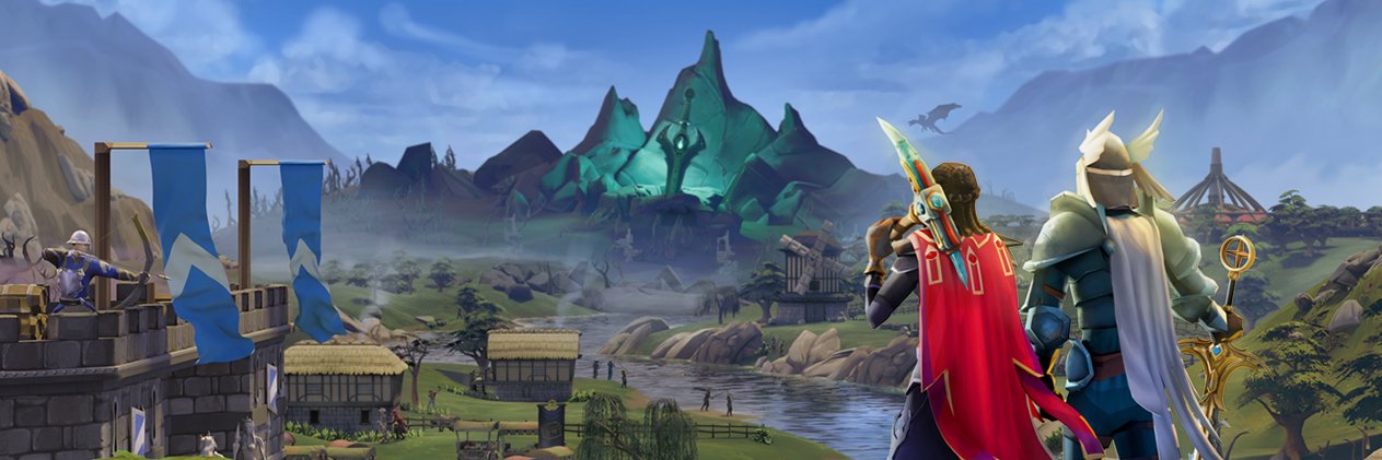 RuneScape's profile banner image