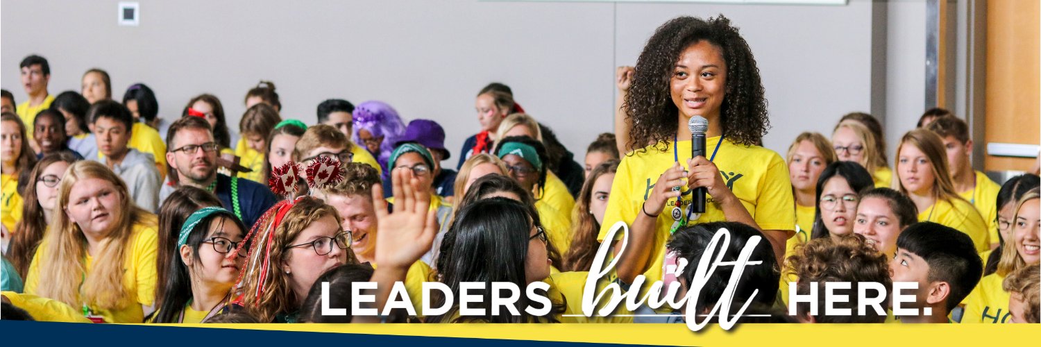 Hugh O'Brian Youth Leadership banner