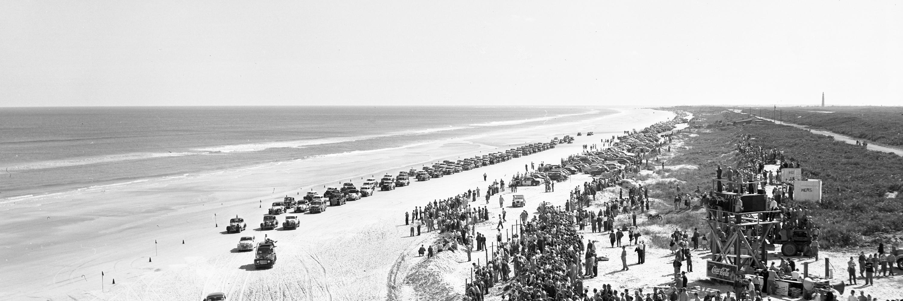 Racing's North Turn banner