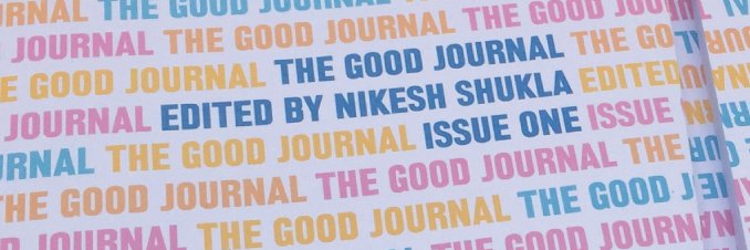 The Good Journal banner