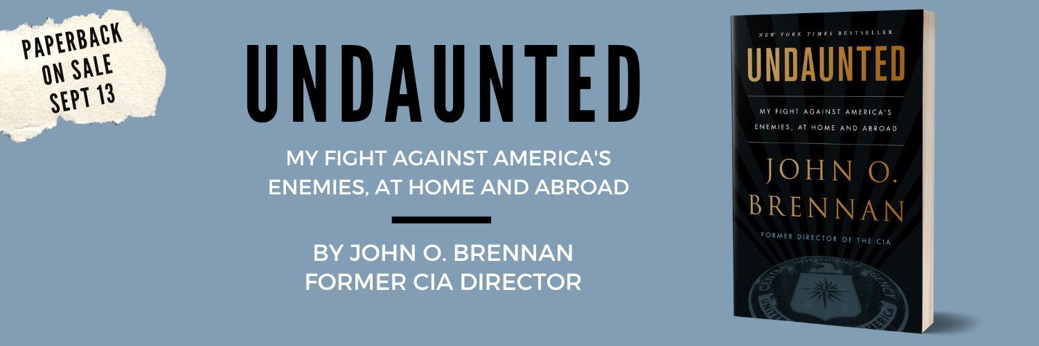 John O. Brennan's banner