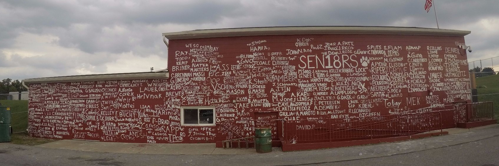 GV Varsity Club banner