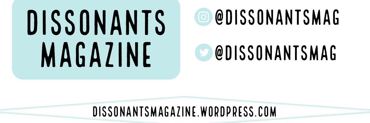 Dissonants Magazine banner