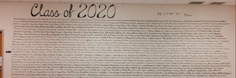 Apex Friendship Class of 2020 banner