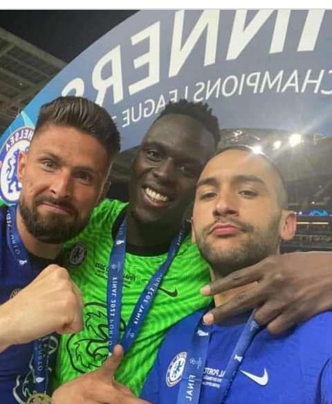 HAKIM ZIYECH Champions of Europe 💙💙💪💪. banner