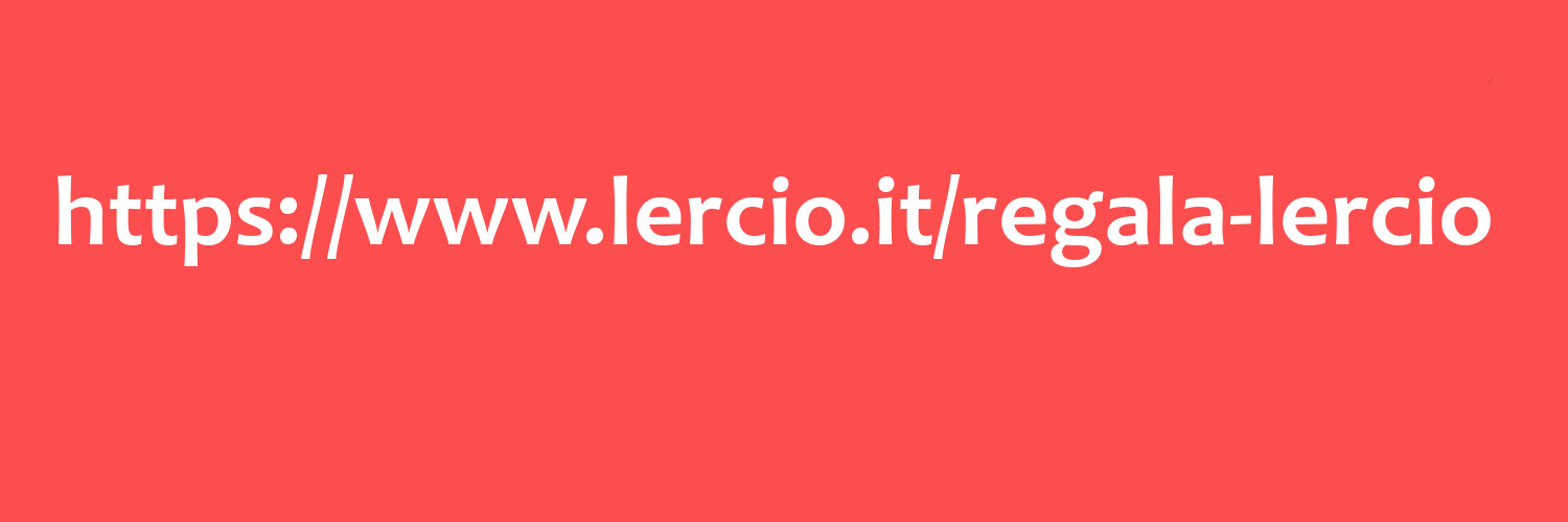 Lercio.it's banner