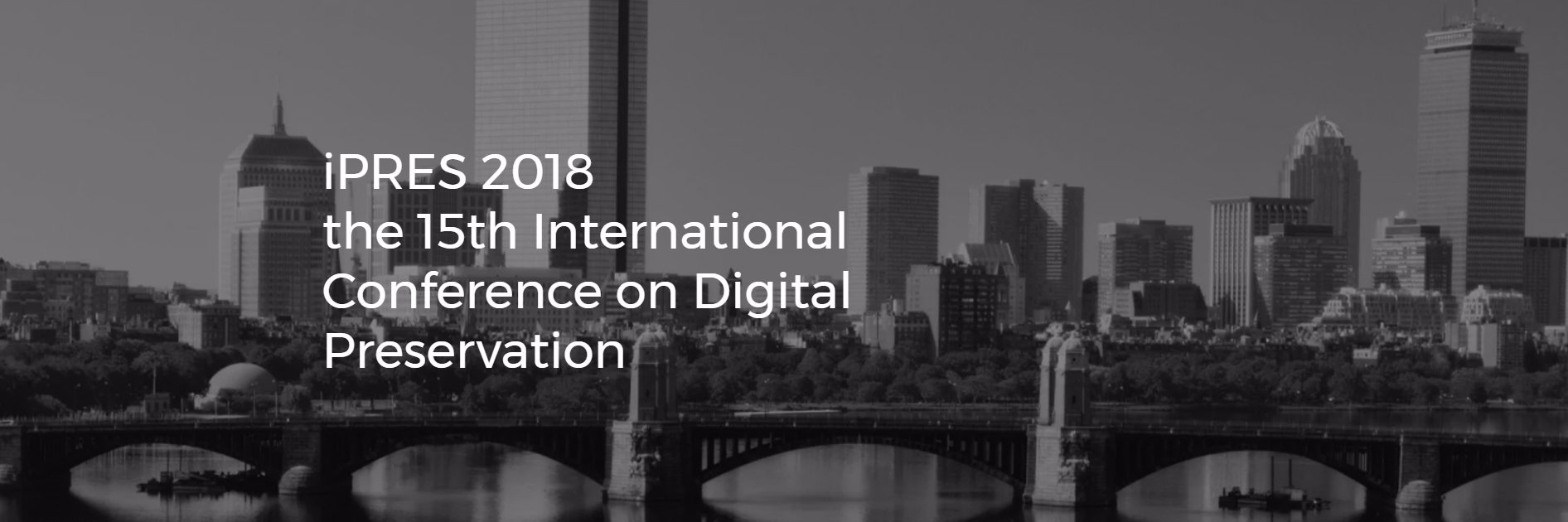 iPres2018 banner