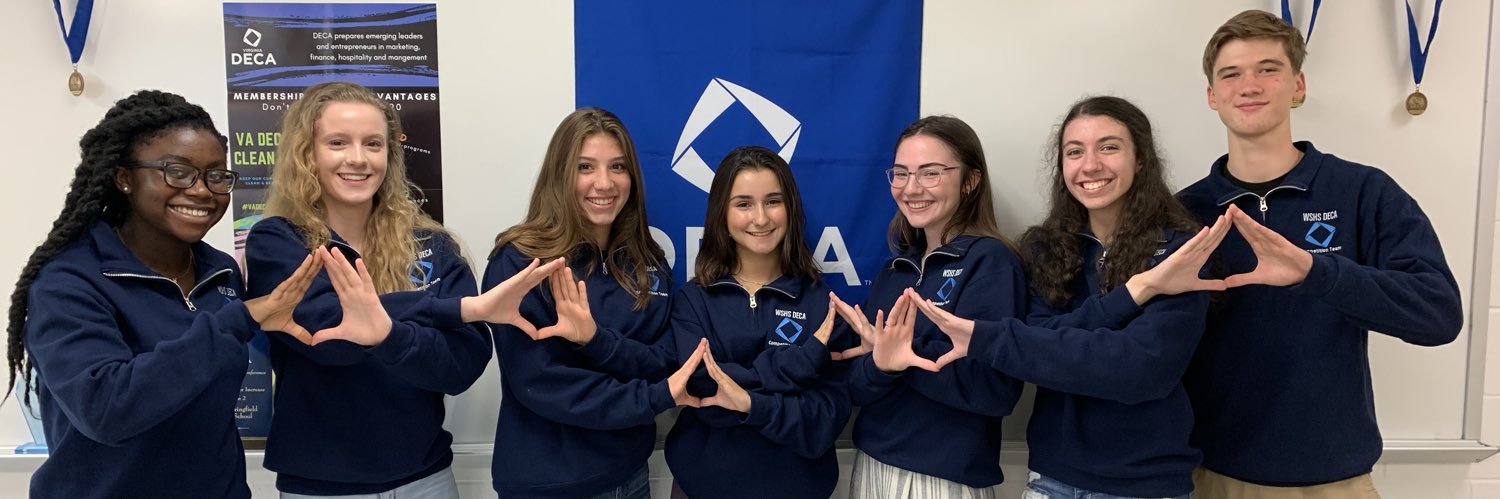 West Springfield DECA banner