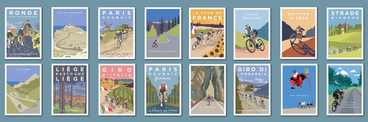 Jen Lewis (JensCyclingArt)'s banner