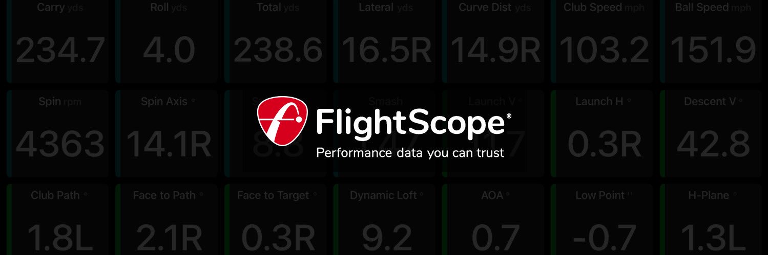 FlightScope Golf banner