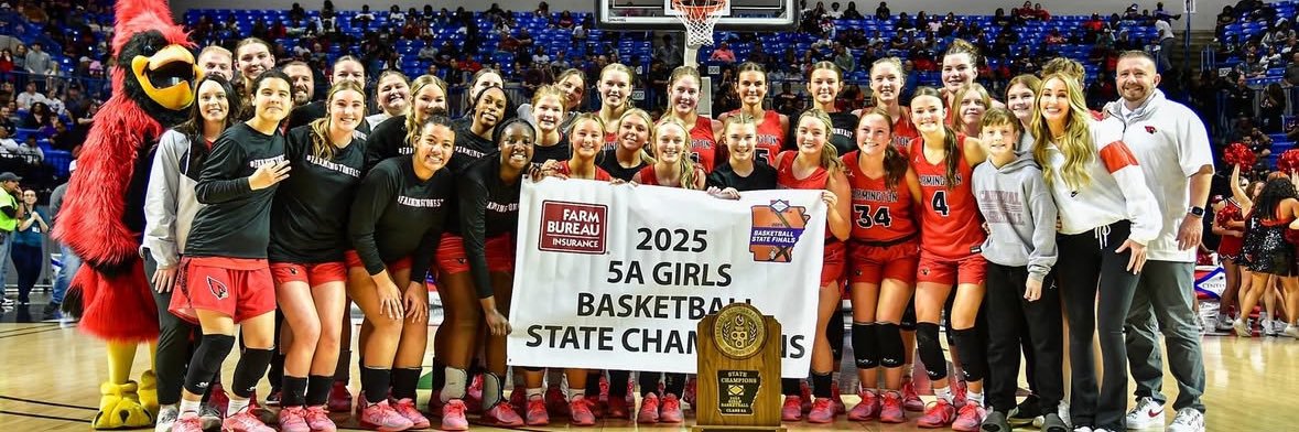 Lady Cardinal Basketball banner
