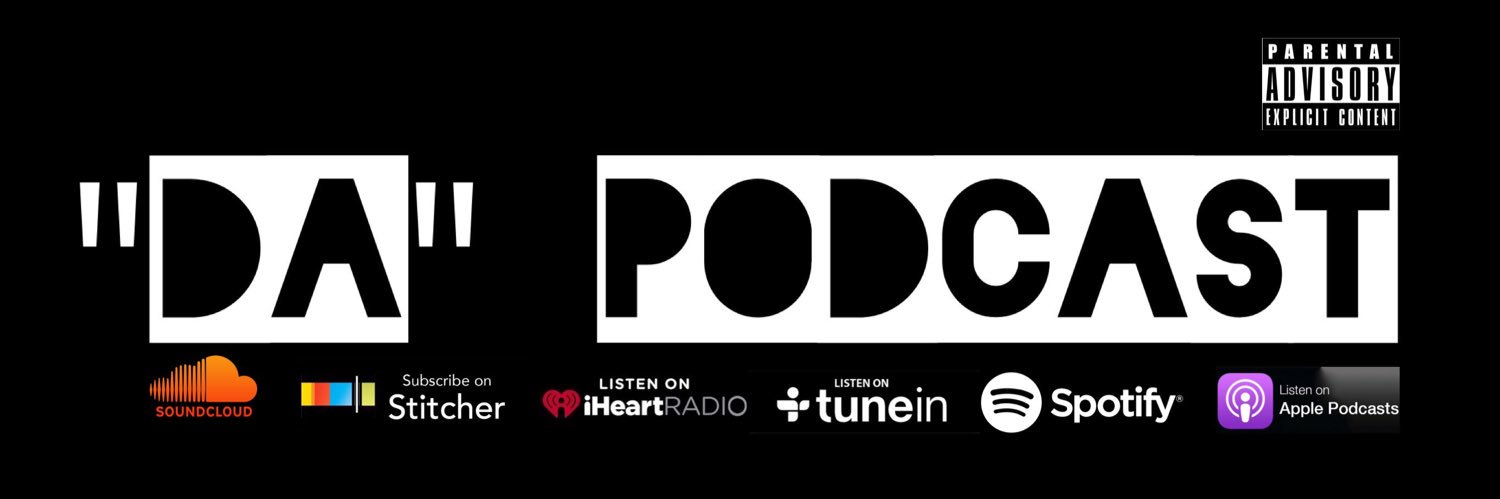 “Da” Podcast banner