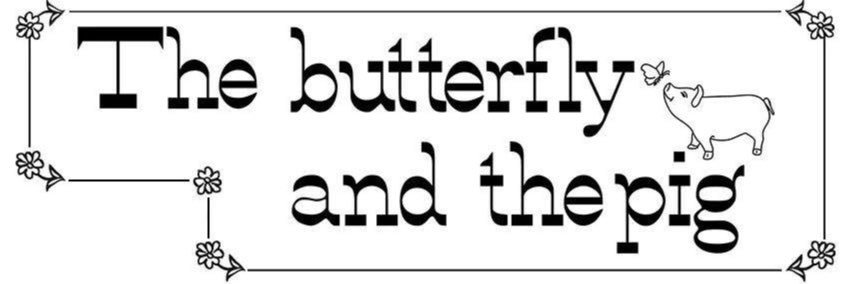 The butterfly and the pig banner