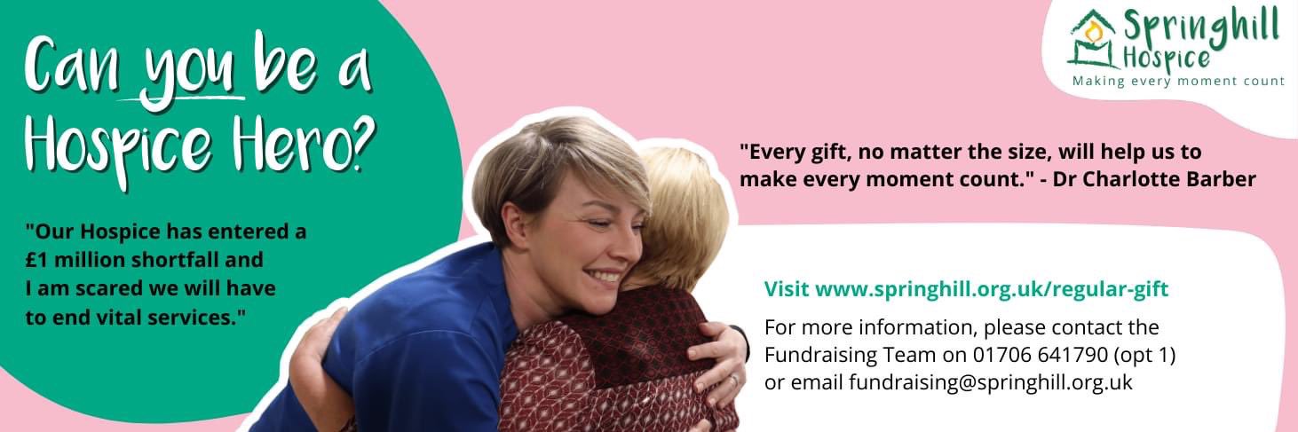 Springhill Hospice banner